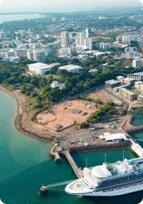 Darwin city view