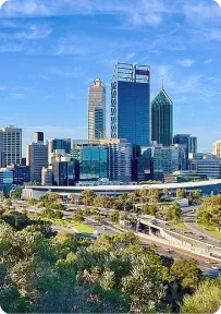 Perth city view