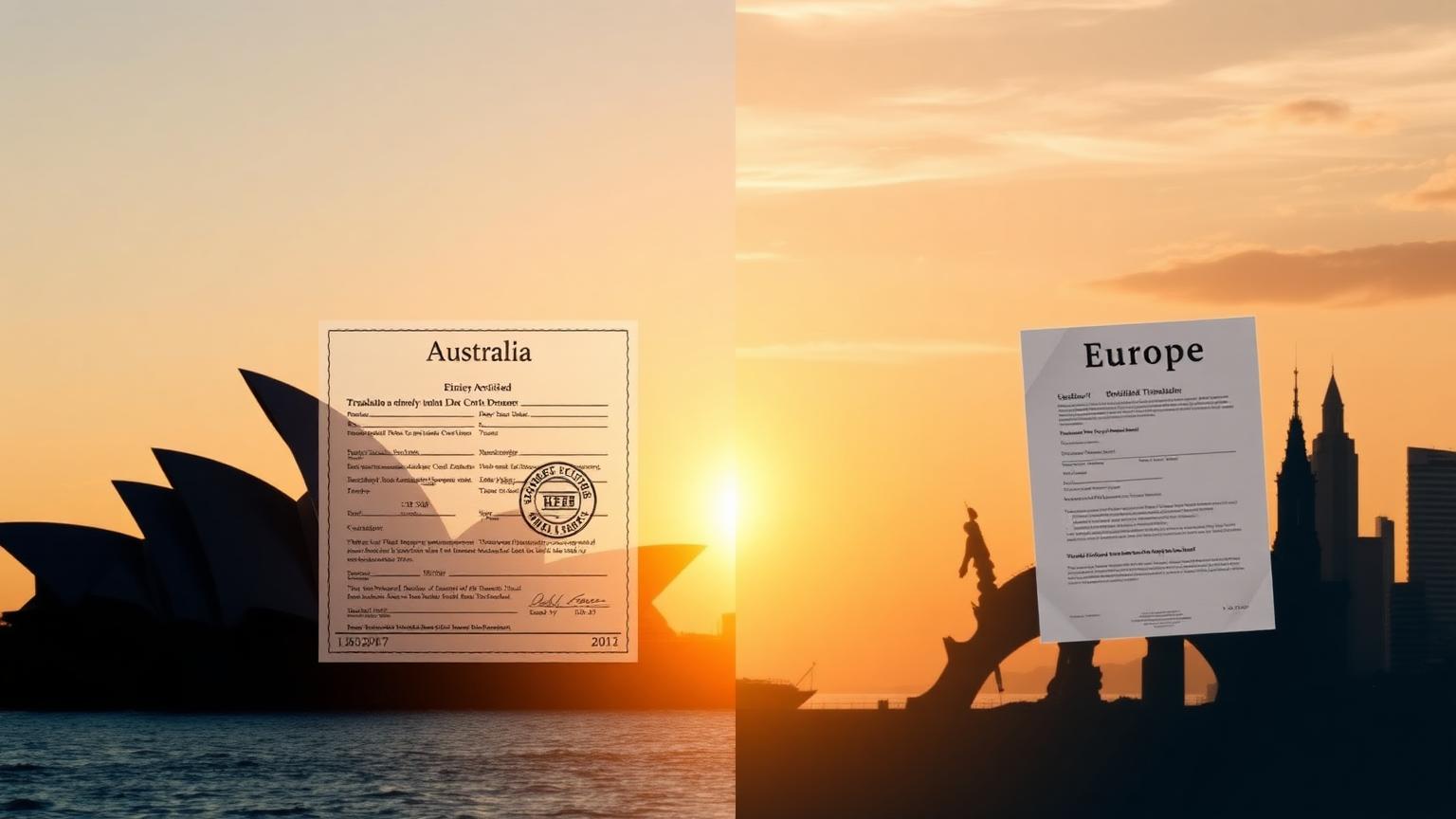 Why Australia's Translation Rules Are Stricter Than Europe's (2026 Comparison)